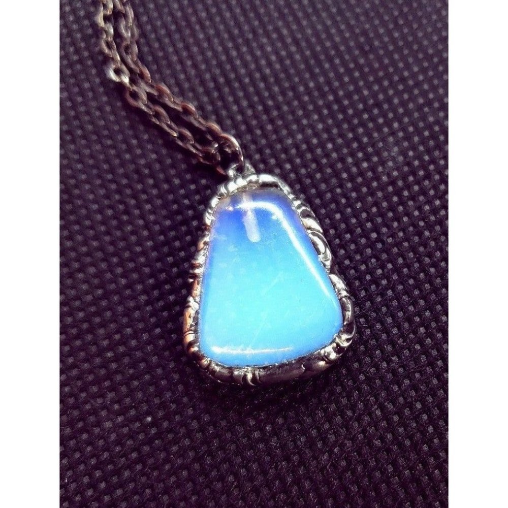 Opalite crystal Necklace handmade